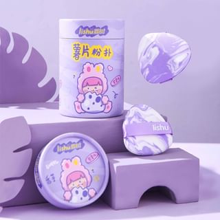 lishu - Purple Potato Chip Air Cushion Powder Puff Set, 05# Purple Potato Chip Puff Set (6pcs), 70 g, 6974297721112