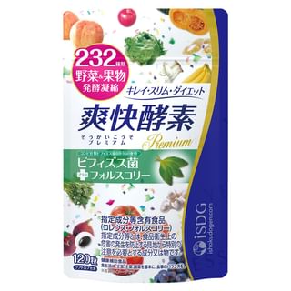 iSDG - 232 Refreshing Enzyme Premium, 120 capsules, 60 g, 4562355171027