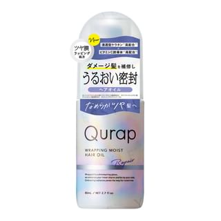 Qurap - Wrapping Moist Hair Oil Repair, 80ml, 120 g, 4582521687466