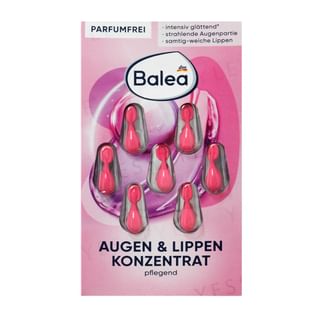 Balea - Augen Lippen Konzentrat Capsule Eyes & Lips, 7 pcs, 60 g, 4066447245554