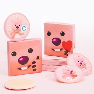 everbab - Fluffy Powder Puff Set Loopy Limited Edition, Loopy Fluffy Powder Puff Set (4pcs), 40 g, 
