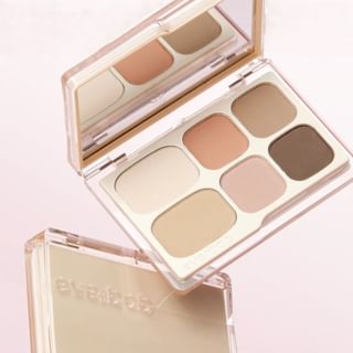 everbab - 6-Color Nude Matte Eyeshadow Palette, 01# - 10.5g, 130 g, 6948330600597