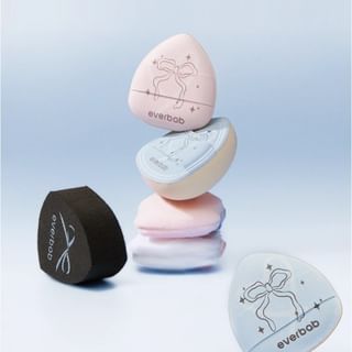 everbab - Bow Series Pink Bow Mini Finger Puff Set, Mini Finger Puff Set (6pcs), 48 g, 6975197280112