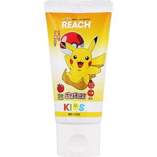 Ginza Stefany Tokyo - REACH Kids Pokemon Pikachu Toothpaste Apple, 60g, 75 g, 4560279568299