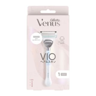 Gillette Japan - Venus VIO Hair & Skin Razor Body & 1 Blade, 1 Set, 90 g, 4987176111098