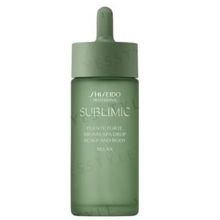 Shiseido - Professional Sublimic Fuente Forte Aroma Spa Drop Scalp & Body Relax, 48ml, 120 g, 4524120938105