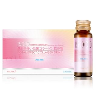 mumo - 15000 Total Effect Collagen Drink, 30ml x 10 bottles - Apple Flavor, 480 g, 4899761108133
