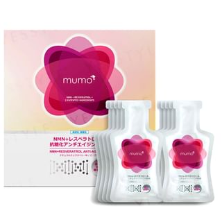mumo - NMN + Resveratrol Anti-Age Drink, 30g x 10 bags - Mixed Berry Flavor, 420 g, 4897097190334
