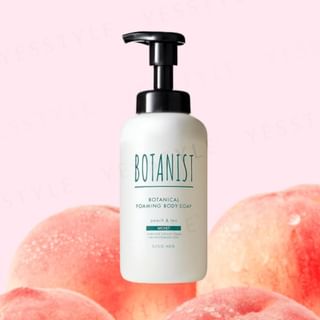 BOTANIST - Botanical Foaming Body Soap Moist Peach & Tea, 450ml, 540 g, 4582521687930