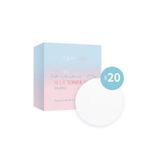Aperire - Purity Blue Toner Pad Travel, 20 pads, 50 g, 8809675771381