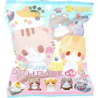 SK Japan - YUMEFUWA Dreamy Cat Bath Ball, 75g, 93 g, 4544815070347