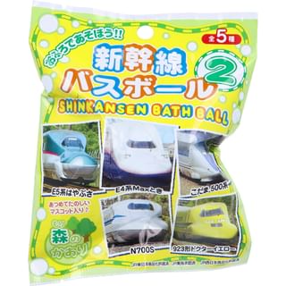 SK Japan - Shinkansen Trains 2 Bath Ball, 75g, 87 g, 4544815069945