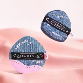 AMORTALS - Gemini Powder Puff Set With Case, Puff Set (2pcs) with Case, 92 g, 6976416413618