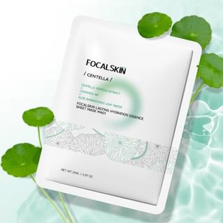 FOCALSKIN - Hydrating Centella Mask, #Hydration Mask - 1pcs25ml, 32 g, 6941845812912