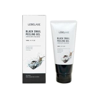 LEBELAGE - Black Snail Peeling Gel, 180ml, 220 g, 8809679091676