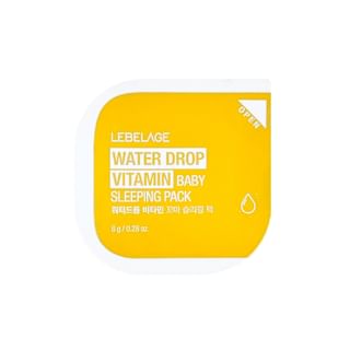 LEBELAGE - Water Drop Vitamin Baby Sleeping Pack, 8g, 10 g, 8809679093298