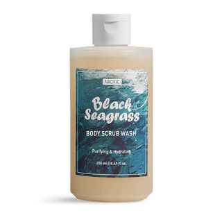 Nacific - Black Seagrass Body Scrub Wash, 250ml, 600 g, 8809517465287