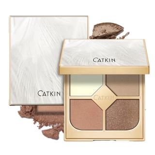 CATKIN - Shimmer 4 Eyeshadow Palette - C02, #C02 - 8.5g, 80 g, 6975833160846
