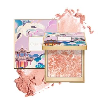CATKIN - 2 In 1 Highlighter & Cheek Blush - C04, #C04 Glittering Sunshine - 10g, 80 g, 6975833161249