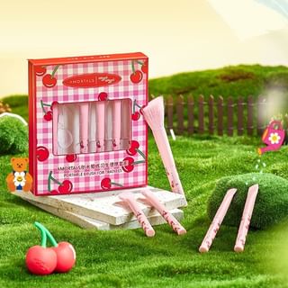 AMORTALS - Trainee Portable Makeup Brush Set Wiggle Wiggle Limited Edition, Brush Set (5pcs), 50 g, 6976416410136