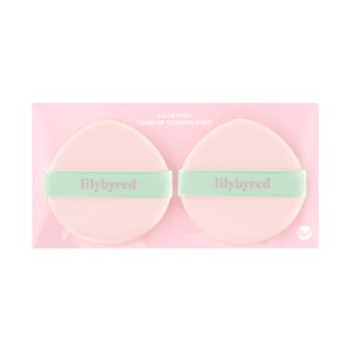 lilybyred - Tone-Up Cushion Puff Set, 2 pcs, 50 g, 8809716943937