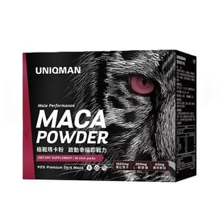 BHK’s - Uniqman Maca Powder, 2g x 30 packs, 180 g, 4713051527551