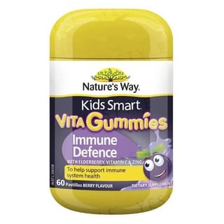 Nature’s Way - Kids Smart Vita Gummies Immune Defence, 60 pastilles, 200 g, 9314807038298
