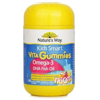 Nature’s Way - Kids Smart Vita Gummies Omega-3 DHA Fish Oil, 60 pastilles, 200 g, 9314807066697