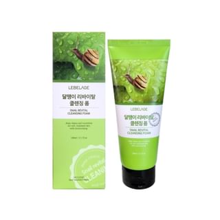 LEBELAGE - Snail Revital Cleansing Foam, 180ml, 220 g, 8809679092635
