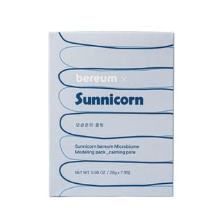 Sunnicorn - Microbiome Modeling Pack Set, 28g x 7 packs, 350 g, 8809816140236