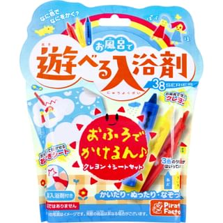 Pirates Factory - Crayon + Sheet Bath Salt, 25g, 61 g, 4943586242838