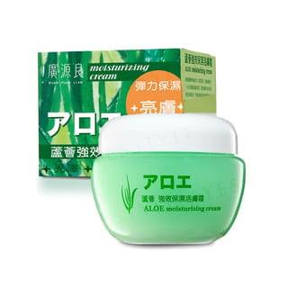 Kuan Yuan Lian - Aloe Moisturizing Cream, 80ml, 200 g, 4714566051012
