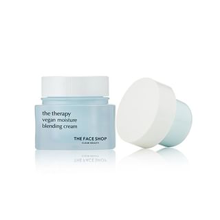 THE FACE SHOP - The Therapy Vegan Moisture Blending Cream Refill Only, 2024 Version - 60ml, 150 g, 8801051496581