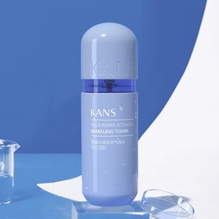 KANS - Blue Capsule Series Aqua-Power Activating Sparkling Toner, 130ml, 260 g, 6971223184836