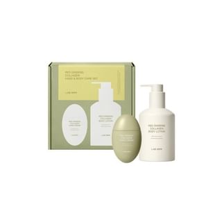 DONGINBI - LAB 1899 Red Ginseng Collagen Hand & Body Care Set, 2 pcs, 200 g, 