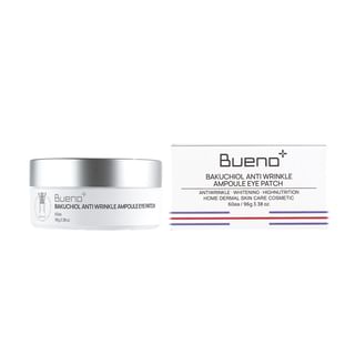 Bueno - Bakuchiol Anti Wrinkle Ampoule Eye Patch, 60 patches, 240 g, 8809747300198