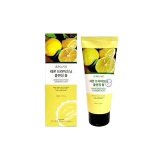 LEBELAGE - Lemon Brightening Cleansing Foam, 180ml, 220 g, 8809679092581