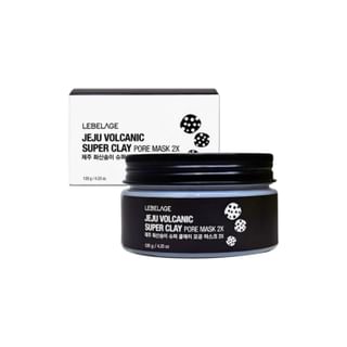 LEBELAGE - Jeju Volcanic Super Clay Pore Mask 2x, 120ml, 175 g, 8809035149102