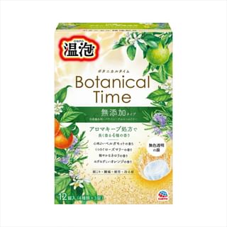 EARTH - ONPO Warm Foam Botanical Time Bath Tablet, 12 pcs, 520 g, 4901080212719