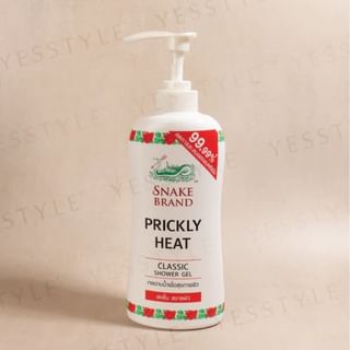SNAKE BRAND - Prickly Heat Classic Shower Gel, Rose Flavor - 450ml, 520 g, 8859348700750