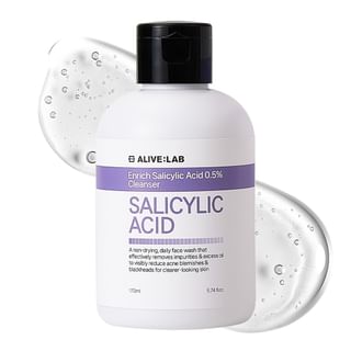 ALIVE:LAB - Enrich Salicylic Acid 0.5% Cleanser, 170ml, 207 g, 8809083977641