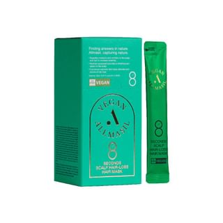 MASIL - ALLMASIL Vegan 8 Seconds Scalp Hair-Loss Hair Mask Stick Pouch, 8ml x 20 pcs, 200 g, 8809744062532