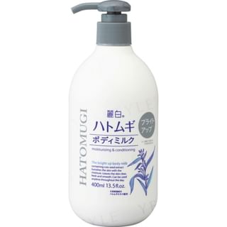 KUMANO COSME - Hatomugi The Bright Up Body Milk, 400ml, 452 g, 4513574042964