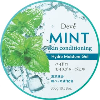 KUMANO COSME - Deve Mint Skin Conditioning Hydro Moisture Gel, 300g, 373 g, 4513574042285