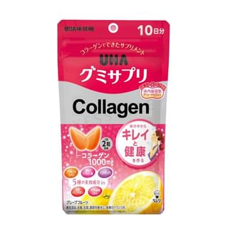UHA - Collagen Gummy Supplement, 20 gummies, 100 g, 4902750433854