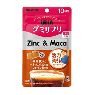 UHA - Zinc & Maca Gummy Supplement, 20 gummies, 100 g, 4902750654983