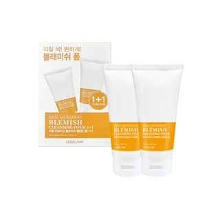 LEBELAGE - Real Sensation Blemish Cleansing Foam Set, 2 pcs, 365 g, 8809445618816