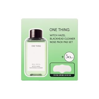 ONE THING - Witch Hazel Blackhead Cleaner Nose Pack Pad Set, 2 pcs, 200 g, 8809704191630