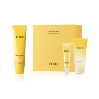 O HUI - Miracle Toning Daily Sun Special Set, 3 pcs, 250 g, 8801051256635