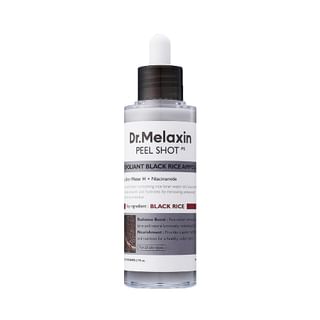 Dr.Melaxin - Peel Shot Exfoliant Black Rice Ampoule, 80ml, 200 g, 8809886482373